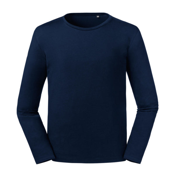 Russell Mens Pure Organic Long Sleeve Tee