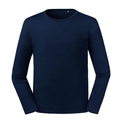 Russell Mens Pure Organic Long Sleeve Tee