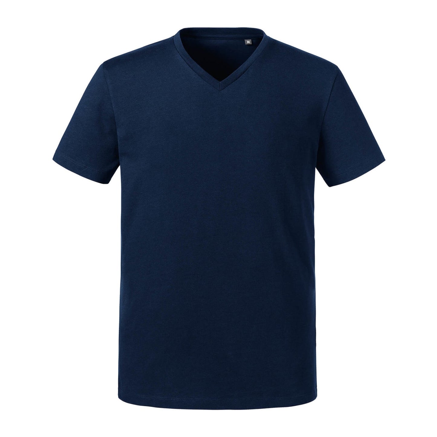 Russell Mens Pure Organic V-neck Tee