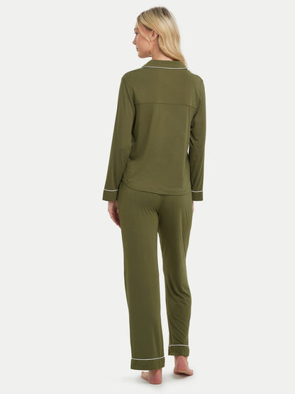 Long Sleeve Bamboo Pajama Set